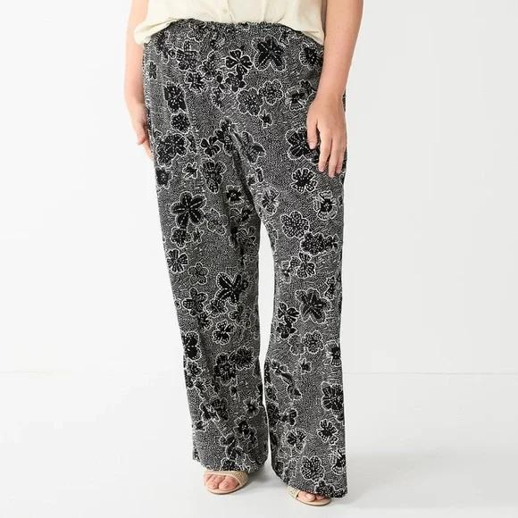 Wide Leg Pants Sonoma Pants Plus Size Sonoma Pants Jumpsuits Plus